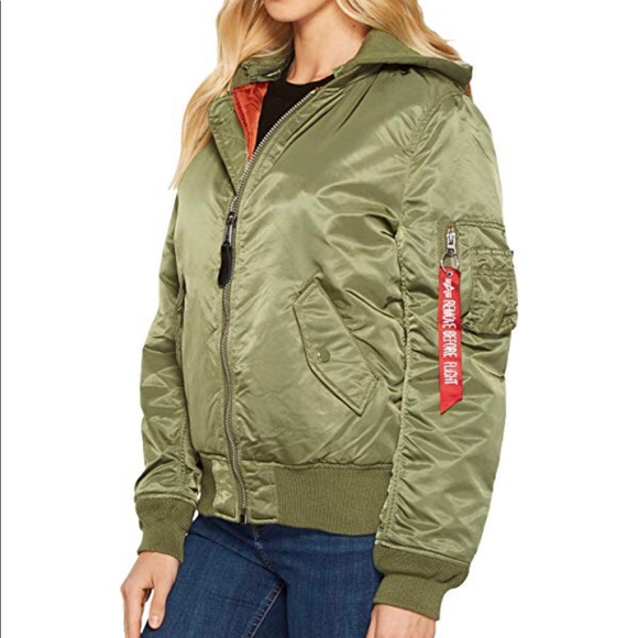 Alpha Industries Jackets Coats Alpha Industries Womens Ma Natus W Bomber Jacket Poshmark